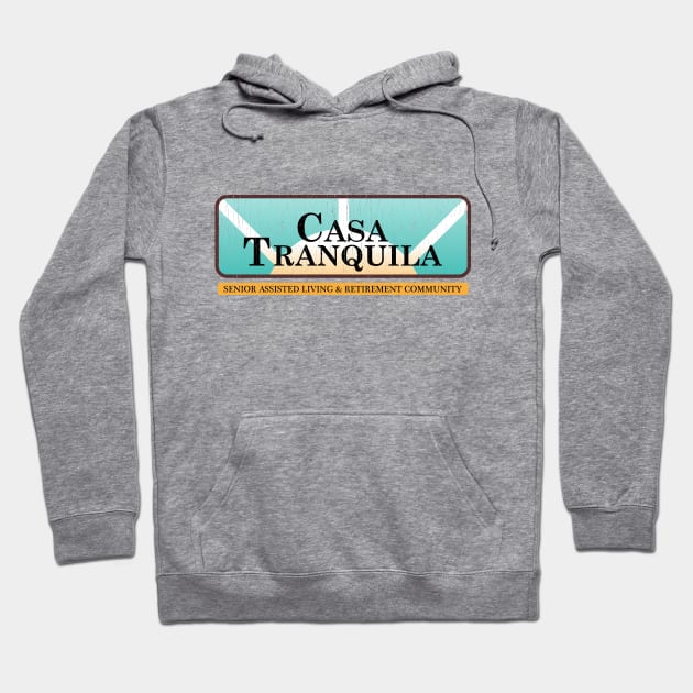 CASA TRANQUILA Hoodie by trev4000